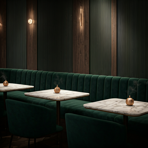 Luxury Cafe Interior